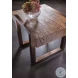 Signature Designs Honey Brown And Bronze Canto End Table
