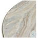 Corbett Creamy Taupe Marble Small Round Coffee Table