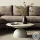 Corbett Creamy Taupe Marble Small Round Coffee Table