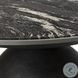 Corbett Polished Black Marble Small Round Coffee Table