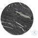 Corbett Polished Black Marble Small Round Coffee Table