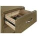 Amsbury Nutmeg 2 Drawer Nightstand