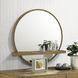 Arini Sand Wash Round Vanity Wall Mirror