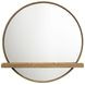 Arini Sand Wash Round Vanity Wall Mirror