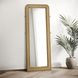 Arini Sand Wash Cane Weave Full Length Standing Floor Mirror