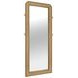 Arini Sand Wash Cane Weave Full Length Standing Floor Mirror