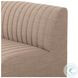 Augustine Crypton Nomad Taupe Performance Fabric 49" Dining Banquette