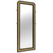 Arini Black Cane Weave Full Length Standing Floor Mirror