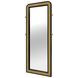 Arini Black Cane Weave Full Length Standing Floor Mirror