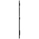 Arini Black Cane Weave Full Length Standing Floor Mirror