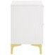 Kendall White 2 Drawer Nightstand