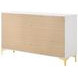 Kendall White 6 Drawer Dresser