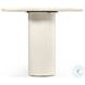 Belle Cream Marble Round Dining Table