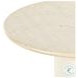 Belle Cream Marble Round Dining Table
