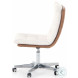 Quinn Chaps Saddle Desk Chair from Four Hands | Coleman Furniture