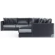 Remington Slate L-Shape RAF Sectional