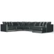 Remington Pine L-Shape RAF Sectional