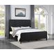 Brookmead Black King Panel Bed