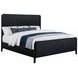 Brookmead Black California King Panel Bed