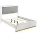 Caraway White And Gray Panel Bedroom Set