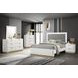 Caraway White And Gray Panel Bedroom Set