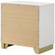 Caraway White 2 Drawer Nightstand