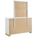 Caraway White And Gray Panel Bedroom Set