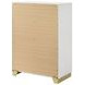 Caraway White 4 Drawer Chest