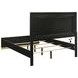 Caraway Black And Gray Queen Panel Bed