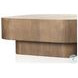 Blanco Warm Umber Burl Square Coffee Table