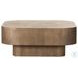 Blanco Warm Umber Burl Square Coffee Table