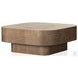 Blanco Warm Umber Burl Square Coffee Table