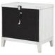 Marielle Distressed White Nightstand