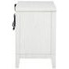 Marielle Distressed White Nightstand