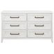 Marielle Distressed White Dresser
