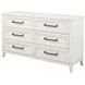 Marielle Distressed White Dresser