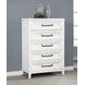 Marielle Distressed White Chest