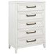 Marielle Distressed White Chest