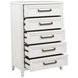 Marielle Distressed White Chest