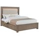 Kenora Barley Brown Queen Upholstered Platform Storage Bed