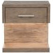 Kenora Barley Brown 1 Drawer Nightstand