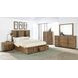 Terrace Ash Brown King Platform Storage Bed