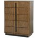 Terrace Ash Brown 5 Drawer Chest