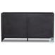 Sydney Black Wash and Black Cane 6 Drawer Dresser