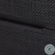 Sydney Black Wash and Black Cane 6 Drawer Dresser