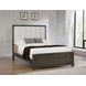 Gran Park Dark Cocoa King Upholstered Panel Bed