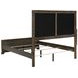 Gran Park Dark Cocoa King Upholstered Panel Bed