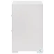Ives White High Gloss Nightstand