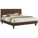 Glenwood Warm Brown King Platform Bed