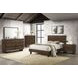 Glenwood Warm Brown King Platform Bed